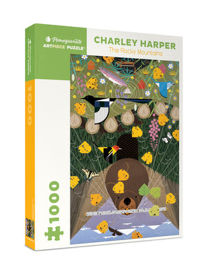 Cover Image for Charley Harper: The Rocky Mountains 1,000-Piece Jigsaw Puzzle -- Charley Harper, Other