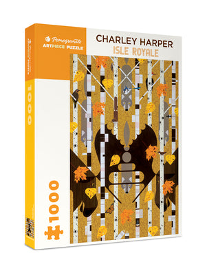 Cover Image for Charlie Harper Isle Royale 1000 Piece Jigsaw Puzzle -- Charley Harper, Other