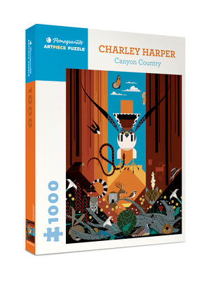Cover Image for Charley Harper: Canyon Country 1000-Piece Jigsaw Puzzle -- Charley Harper, Other
