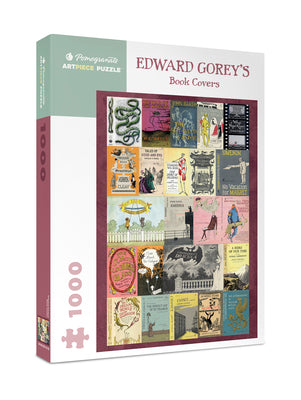 Cover Image for Edward Gorey's Book Covers 1000-Piece Jigsaw Puzzle -- Edward Gorey, Other