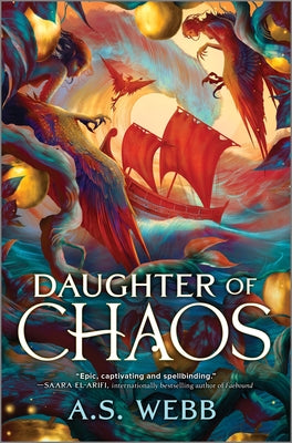 Cover Image for Daughter of Chaos: A Dark Pantheon Novel -- A. S. Webb, Hardcover