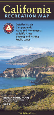 Cover Image for California Recreation Map -- National Geographic Maps, Other
