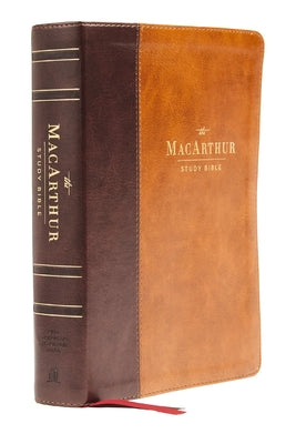 Cover Image for Nasb, MacArthur Study Bible, 2nd Edition, Leathersoft, Brown, Comfort Print: Unleashing God's Truth One Verse at a Time -- John F. MacArthur, Leather / Fine Binding