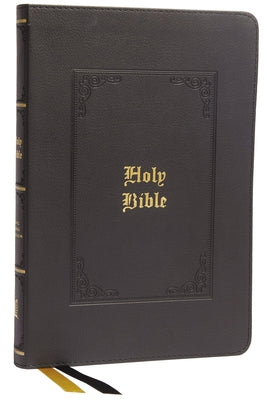 Cover Image for KJV Holy Bible: Large Print Thinline, Black Leathersoft, Red Letter, Comfort Print: King James Version -- Thomas Nelson, Imitation Leather