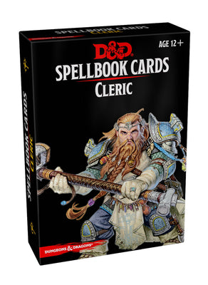 Cover Image for D&d Spellbook Cards Cleric -- Wizards of the Coast, Game
