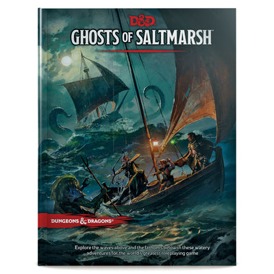 Cover Image for D&d Ghosts of Saltmarsh Hc -- Wizards of the Coast, Hardcover