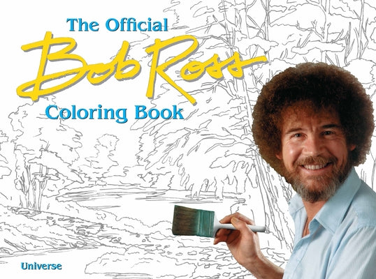Cover Image for The Bob Ross Coloring Book -- Bob Ross, Paperback