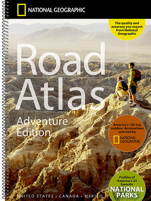 Cover Image for National Geographic Road Atlas 2026: Adventure Edition [United States, Canada, Mexico] -- National Geographic Maps, Spiral