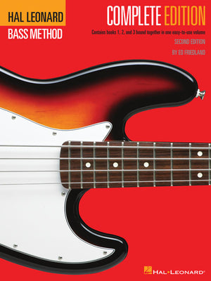Cover Image for Hal Leonard Electric Bass Method - Complete Edition: Contains Books 1, 2, and 3 Bound Together in One Easy-To-Use Volume - Bass Guitar Book for Beginn -- Ed Friedland, Paperback