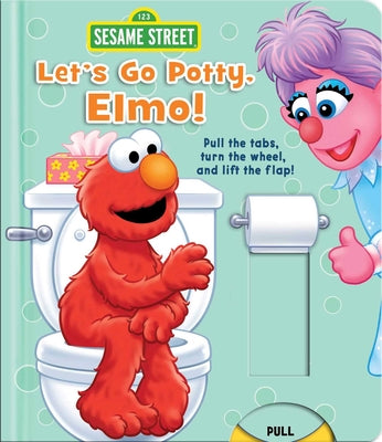 Cover Image for Sesame Street: Let's Go Potty, Elmo! (Potty Training Board Books for Toddlers 1-5 Years Old) -- Lori C. Froeb, Board Books