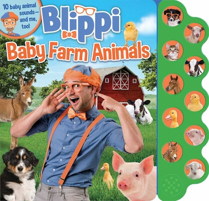 Cover Image for Blippi: Baby Farm Animals -- Editors of Studio Fun International, Board Books