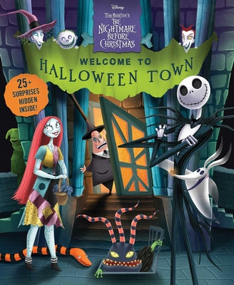 Cover Image for Disney Tim Burton's the Nightmare Before Christmas: Welcome to Halloween Town! -- Autumn B. Heath, Hardcover