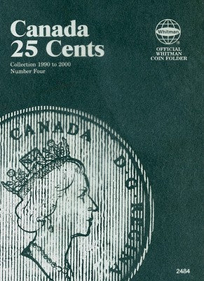 Cover Image for Official Whitman(r) Coin Folder - Canada Quarters (25 Cents) Collection #4: 1990-2000 -- Whitman Publishing, Other