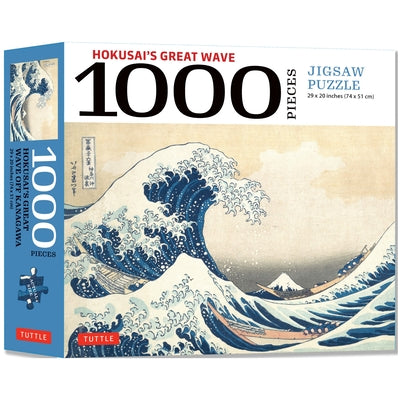 Cover Image for Hokusai's Great Wave - 1000 Piece Jigsaw Puzzle: Finished Size 29 in X 20 Inch (74 X 51 CM) -- Tuttle Studio, Other