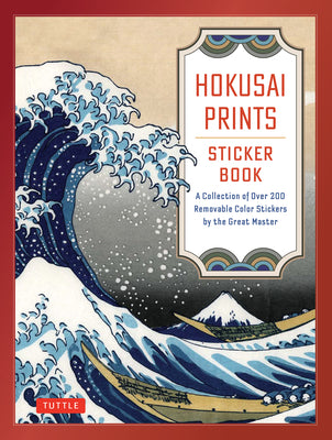Cover Image for Hokusai Prints Sticker Book: A Collection of Over 160 Removable Color Stickers by the Great Master -- Katsushika Hokusai, Hardcover