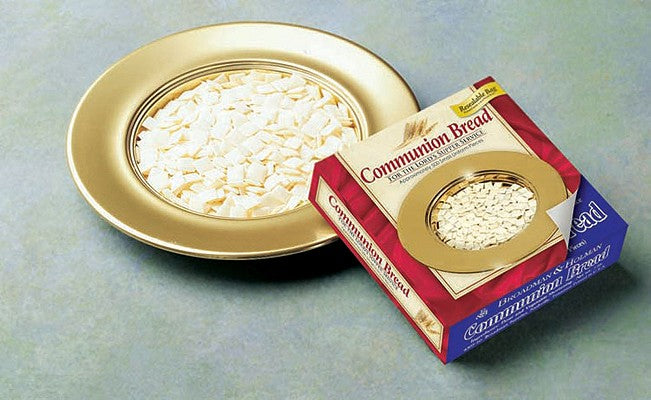 Cover Image for Communion Bread - Hard Uniform Squares (500 Pieces): Resealable Bag Included / Traditional Unleavened / Ready to Serve -- Broadman Church Supplies Staff, Other