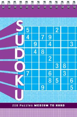 Cover Image for Sudoku: Medium to Hard -- Xaq Pitkow, Novelty