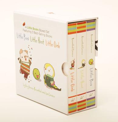 Cover Image for Little Books Boxed Set: Little Pea, Little Hoot, Little Oink: (Baby Board Books, Nursery Rhymes, Children's Book Sets, Nursery Books) -- Amy Krouse Rosenthal, Boxed Set