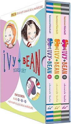 Cover Image for Ivy & Bean Boxed Set: Books 4-6 [With 3 Paper Dolls and Sticker(s)] -- Annie Barrows, Boxed Set