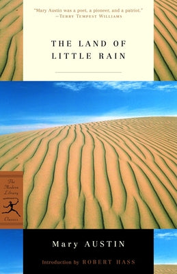 Cover Image for The Land of Little Rain -- Mary Austin, Paperback