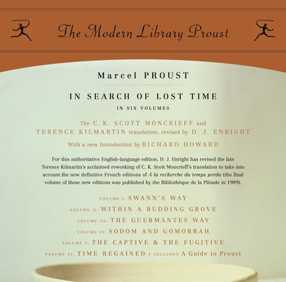 Cover Image for In Search of Lost Time -- Marcel Proust, Mixed Media Product
