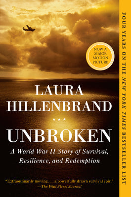 Cover Image for Unbroken: A World War II Story of Survival, Resilience, and Redemption -- Laura Hillenbrand, Paperback