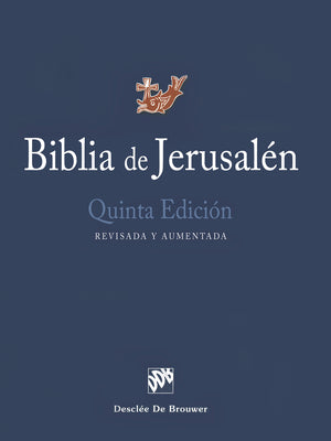 Cover Image for Biblia de Jerusalén: Quinta Edición, Revisada Y Aumentada -- Various, Hardcover
