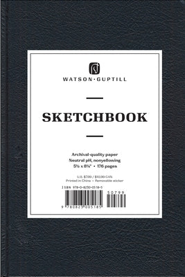 Cover Image for Medium Sketchbook (Black) -- Watson-Guptill, Paperback