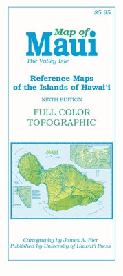Cover Image for Map of Maui: The Valley Isle -- James A. Bier, Other Cartographic