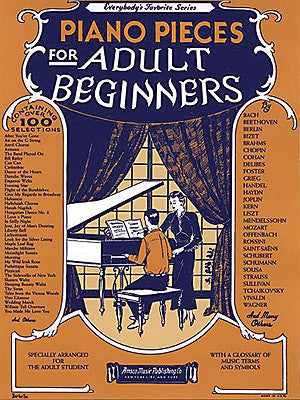 Cover Image for Piano Pieces for the Adult Beginner -- Hal Leonard Corp, Paperback