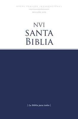 Cover Image for Nvi, Santa Biblia, Revisión 2022, Edición Económica, Tapa Rústica -- Nueva Versión Internacional, Paperback