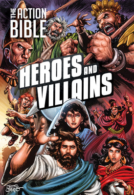 Cover Image for The Action Bible: Heroes and Villains -- Sergio Cariello, Hardcover