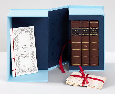 Cover Image for Pride and Prejudice (British Library Deluxe Facsimile Edition): A Novel. in Three Volumes. -- Jane Austen, Hardcover