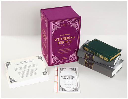 Cover Image for Wuthering Heights (British Library Deluxe Facsimile Edition): A Novel in Two Volumes -- Emily Brontë, Hardcover