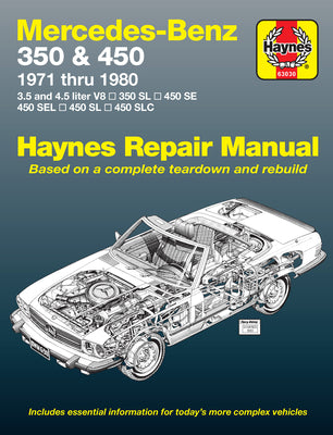 Cover Image for Mercedes-Benz 350 & 450 1971-80 -- J. H. Haynes, Paperback