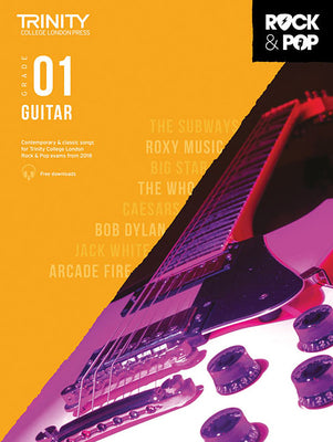 Cover Image for Trinity Rock & Pop 2018 Guitar: Grade 1 -- , Paperback