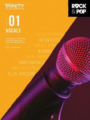 Cover Image for Trinity Rock & Pop 2018 Vocals: Grade 1 -- Hal Leonard Corp, Paperback