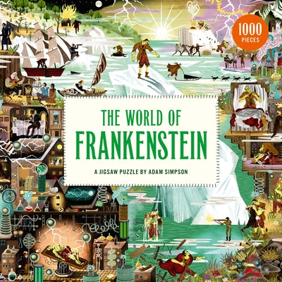 The World of Frankenstein: A Jigsaw Puzzle by Adam Simpson -- Adam Simpson, Board Games