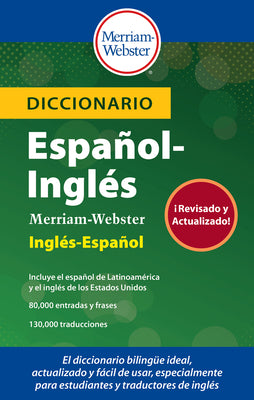 Cover Image for Diccionario Español-Inglés Merriam-Webster -- Merriam-Webster, Mass Market Paperback