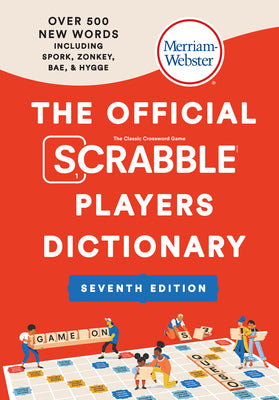 Cover Image for The Official Scrabble Players Dictionary, 7th Edition -- Merriam-Webster, Hardcover
