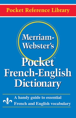 Cover Image for Merriam-Webster's Pocket French-English Dictionary -- Merriam-Webster, Paperback