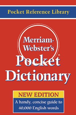 Merriam-Webster's Pocket Dictionary -- Merriam-Webster, Paperback