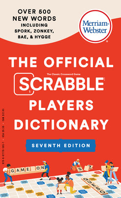 Cover Image for The Official Scrabble Players Dictionary, 7th Edition -- Merriam-Webster, Mass Market Paperback