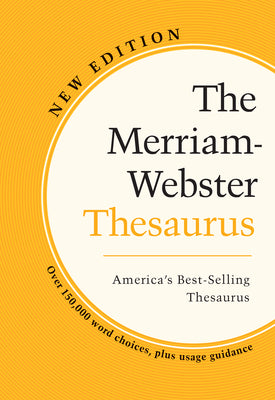 Cover Image for The Merriam-Webster Thesaurus -- Merriam-Webster, Paperback