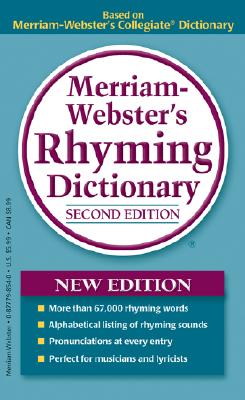 Cover Image for Merriam-Webster's Rhyming Dictionary -- Merriam-Webster, Mass Market Paperback