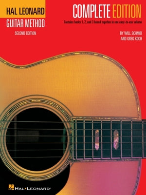 Cover Image for Hal Leonard Guitar Method, - Complete Edition: Book Only -- Will Schmid, Paperback
