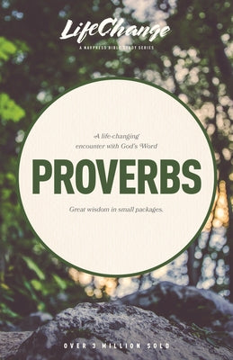 Cover Image for Proverbs -- The Navigators, Paperback