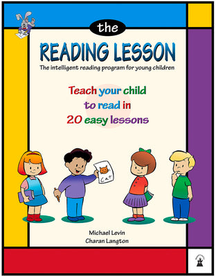 Cover Image for The Reading Lesson: Teach Your Child to Read in 20 Easy Lessons Volume 1 -- Michael Levin, Paperback