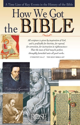 Cover Image for How We Got the Bible -- Rose Publishing, Pamphlet