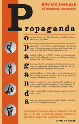 Cover Image for Propaganda -- Edward Bernays, Paperback